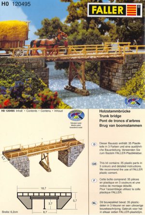 דגם של גשר עץ