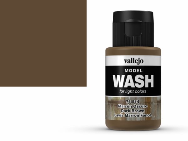 צבע Wash בגוון חום כהה – Dark Brown