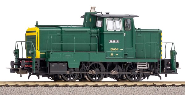 קטר עיתוק דיזל מסדרת 260 של הרכבת הבלגית (SNCB) – (הפעלה דיגיטלית עם צלילים)