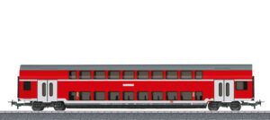 קרון נוסעים דו-קומתי למחלקה שניה של רכבת פרברית של גרמניה (DB AG)
