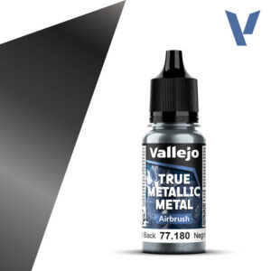 צבע מתחתי מתחת אמיתית (airbrush)  TMM – True Metallic Metal שחור –  Obsidian Black